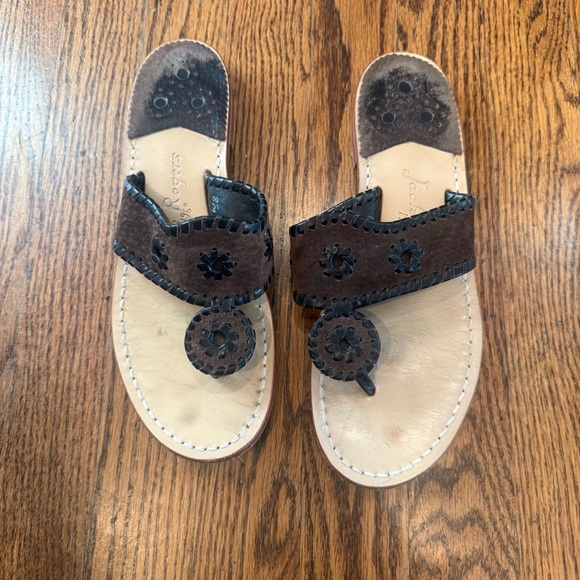 Jack Rogers Shoes - Jack Rogers Tan and Brown Women's Sandals